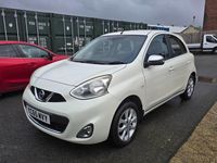 Used Nissan Micra Acenta 2015 White Hatchback