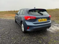 Used Ford Focus Zetec 120 HP (88 kW) 2019 Blue Hatchback
