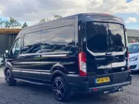 Used Ford Transit 130 HP (95 kW) 2018 Black Van