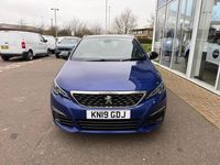 Used Peugeot 308 SW GT-line 129 HP (94 kW) 2019 Blue Estate