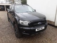 Begagnad Ford Ranger 2018 Svart Pickup