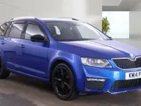 Used Skoda Octavia vRS 2014 Blue Estate