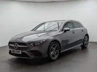 Used Mercedes A250 AMG line 214 HP (157 kW) 2021 Grey Hatchback
