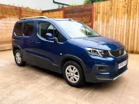 Used Peugeot Rifter Allure 131 HP (96 kW) 2019 Blue MPV