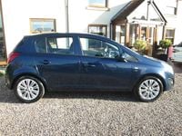 Used Vauxhall Corsa 100 HP (73 kW) 2011 Blue Hatchback