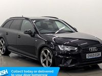 Used Audi A4 Black Edition 150 HP (110 kW) 2019 Black Estate