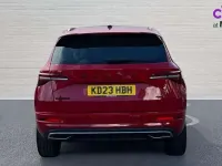 Used Skoda Karoq SportLine 190 HP (139 kW) 2023 Red SUV