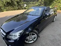 Used Mercedes E220 AMG 170 HP (125 kW) 2013 Blue Cabriolet