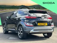 Second-hand Hyundai Kona Premium 120 CP (88 kW) 2021 Negru SUV
