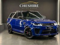 Used Land Rover Range Rover Sport SVR 575 HP (422 kW) 2018 Blue SUV