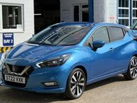 Used Nissan Micra Tekna 2022 Blue Hatchback