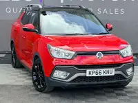 Used SsangYong XLV 115 HP (84 kW) 2016 Red SUV