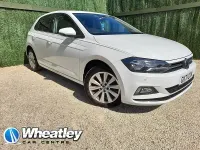 Used VW Polo Match 95 HP (69 kW) 2021 White Hatchback