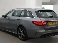 Second-hand Mercedes C300 AMG line 2015 Argintiu Break