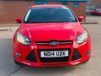 Used Ford Focus Zetec 2014 Red Hatchback