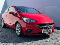 Used Vauxhall Corsa 75 HP (55 kW) 2018 Red Hatchback