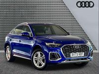 Used Audi Q5 Sportback S-Line 261 HP (191 kW) 2023 Blue SUV