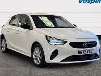Used Vauxhall Corsa Design Edition 73 HP (53 kW) 2022 White Hatchback