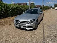 Used Mercedes C200 2018 Silver Sedan