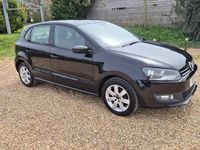 Begagnad VW Polo SE 85 HK (62 kW) 2011 Svart Halvkombi