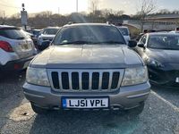 Used Jeep Grand Cherokee Limited 265 HP (194 kW) 2001 Silver SUV