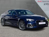 Used Audi A5 Sportback S-Line 200 HP (147 kW) 2023 Blue Hatchback
