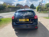 Used Ford Focus Zetec 125 HP (91 kW) 2017 Black Hatchback