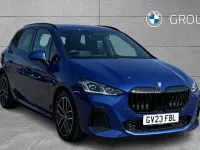 Used BMW 220 Active Tourer M Sport 168 HP (123 kW) 2023 Blue MPV