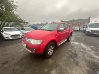 Used Mitsubishi L200 134 HP (98 kW) 2011 Red Pickup