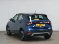 Used VW T-Cross S 95 HP (69 kW) 2019 Blue SUV