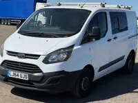 Used Ford Transit Custom 100 HP (73 kW) 2014 White Van