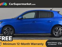 Used Peugeot 208 Allure 102 HP (75 kW) 2021 Blue Hatchback