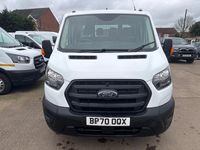 Używany Ford Transit 130 KM (95 kW) 2021 Biały Kabriolet