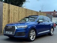 Used Audi SQ7 Advanced 435 HP (319 kW) 2017 Blue SUV