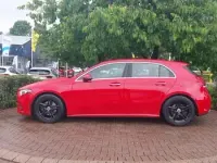 Used Mercedes A200 AMG line 163 HP (119 kW) 2019 Red Hatchback