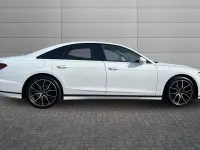 Used Audi A8 Black Edition 282 HP (207 kW) 2020 White Sedan