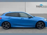 Used BMW 118 M Sport 150 HP (110 kW) 2021 Blue Hatchback