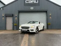 Used Mercedes SLK350 AMG 2013 White Cabriolet