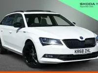 Usado Skoda Superb SportLine 187 HP (137 kW) 2019 Branco Carrinha
