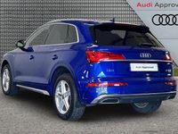 Used Audi Q5 S-Line 261 HP (191 kW) 2023 Blue SUV