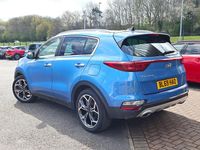 Used Kia Sportage GT-Line S 134 HP (98 kW) 2019 Blue SUV