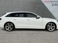 Used Audi A4 S-Line 200 HP (147 kW) 2024 White Estate
