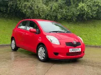 Used Toyota Yaris 2008 Red Hatchback