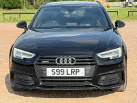 Used Audi A4 S-Line 190 HP (139 kW) 2017 Black Estate