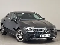 Used Mercedes CLA200 Executive 163 HP (119 kW) 2025 Black Coupe
