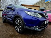 Begagnad Nissan Qashqai Tekna 2016 Blå SUV