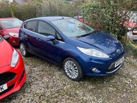 Begagnad Ford Fiesta Titanium 96 HK (70 kW) 2009 Blå Halvkombi