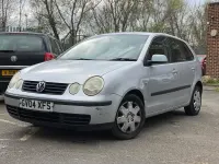 Used VW Polo SE 75 HP (55 kW) 2004 Silver Hatchback