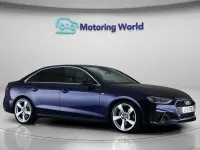 Used Audi A4 S-Line 204 HP (150 kW) 2021 Blue Sedan