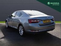 Used Skoda Superb SE L Executive 147 HP (108 kW) 2017 Business grey metallic Hatchback